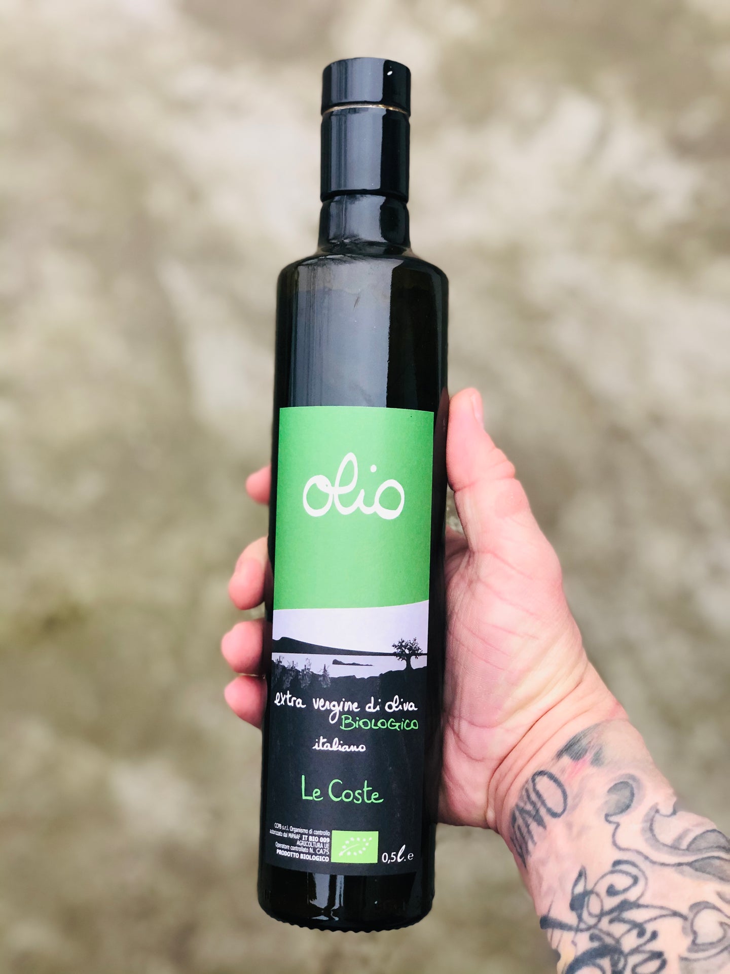 Olivenolie 0,5 l.